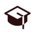 Graduation cap icon